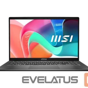 Nešiojamas kompiuteris MSI  Notebook||Modern|15 F13MG|CPU  Core i5|i5-1334U|1300 MHz|15.6"|1920x1080|RAM 16GB|DDR4|SSD 512GB|Intel Iris Xe graphics|Integrated|ENG|Card Reader Micro SD|Windows 11 Home|Silver|1.7 kg|MODERN15F13MG-471NL 
