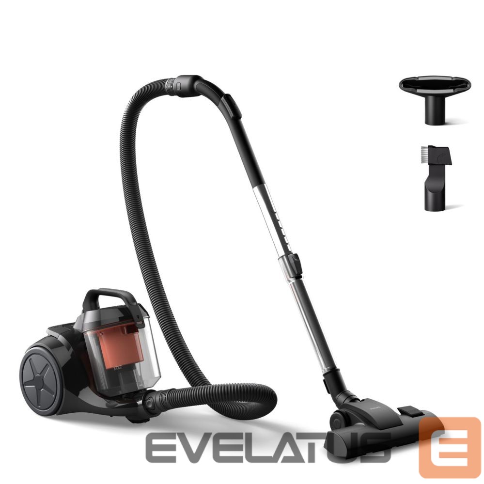 Dulkių siurblys Philips Vacuum Cleaner||Input power 800 W|Dust capacity 1.3 L|Cylinder vacuum|Cleaning type Dry|Dust container Bagless|Colour Black|XB1142/10