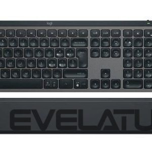 Kompiuterio klaviatūra Logitech  KEYBOARD +MOUSE COMBO MXKEYS S/BLACK 920-011614 