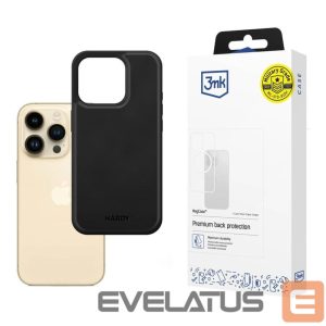 Kitos prekės 3MK  3mk Hardy Apple Silky Leather MagCase for Apple iPhone 14 Pro - Black 