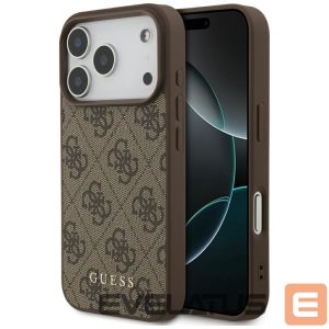 Kitos prekės Guess  Guess 4G Classic Case for iPhone 17 Pro - Brown 