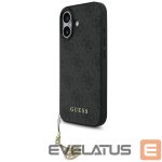 Kitos prekės Guess  Guess 4G Charms Collection MagSafe case for iPhone 17 - black 