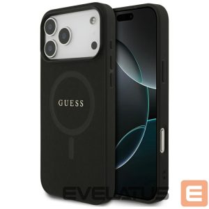 Kitos prekės Guess  Guess Saffiano Classic Logo MagSafe Case for iPhone 17 Pro Max - Black 