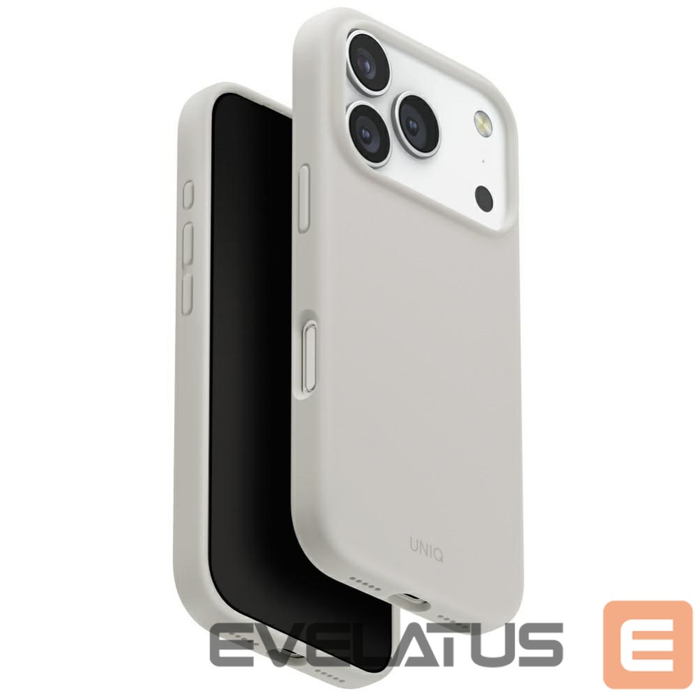 Kitos prekės UNIQ Uniq Lino iPhone 17 Pro Magclick Charging Case - Gray