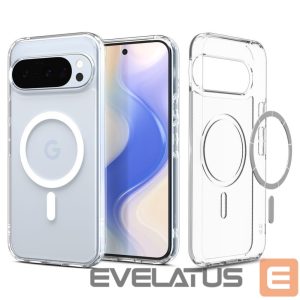 Kitos prekės Spigen  Spigen Ultra Hybrid Mag MagSafe Case for Google Pixel 10 / 10 Pro - Clear and White 