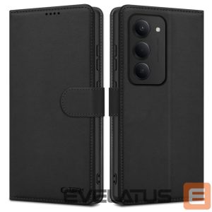 Kitos prekės Tech-Protect  Tech-Protect Wallet Case for Xiaomi Redmi 15 4G / 5G - Black 
