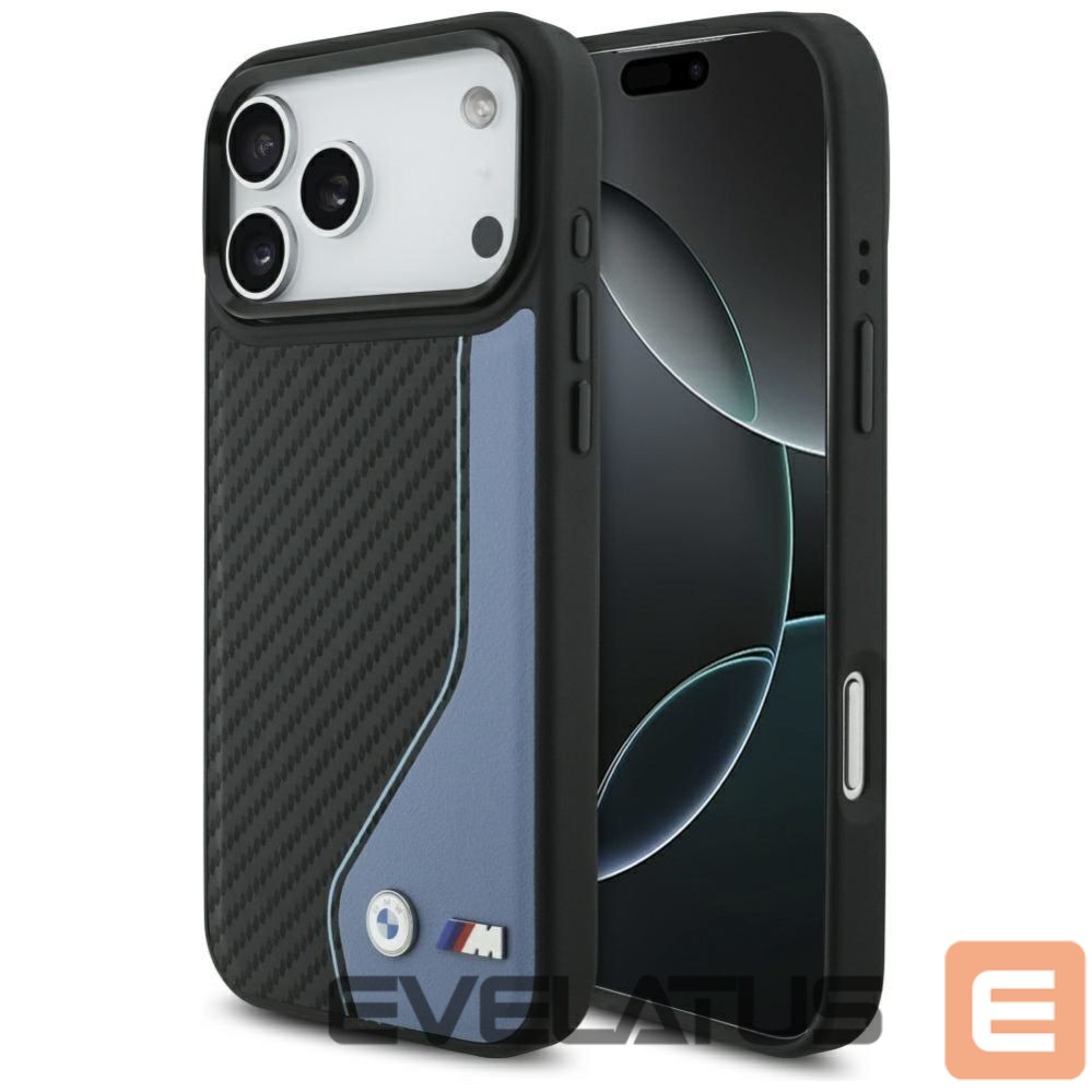 Kitos prekės BMW BMW M Carbon Logo MagSafe Case for iPhone 17 Pro Max - Blue