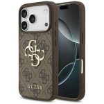 Kitos prekės Guess  Guess 4G Big Logo Case for iPhone 17 Pro - Brown 