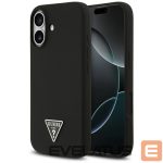 Kitos prekės Guess  Guess Silicone Triangle Logo MagSafe Case for iPhone 17 - Black 