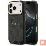 Kitos prekės Guess  Guess 4G PU Classic Logo MagSafe case for iPhone 17 Pro - black 