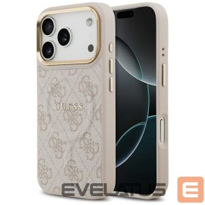 Kitos prekės Guess  Guess 4G PU Classic Logo MagSafe Case for iPhone 17 Pro - Pink 