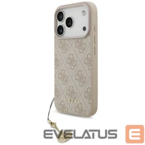 Kitos prekės Guess  Guess 4G Charms Collection MagSafe Case for iPhone 17 Pro - Pink 