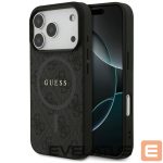 Kitos prekės Guess  Guess 4G Ring Classic Logo MagSafe case for iPhone 17 Pro - black 