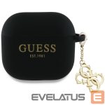 Kitos prekės Guess  Guess 4G Charm Case for AirPods 4 - Black 