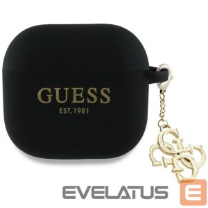 Kitos prekės Guess  Guess 4G Charm Case for AirPods 4 - Black 