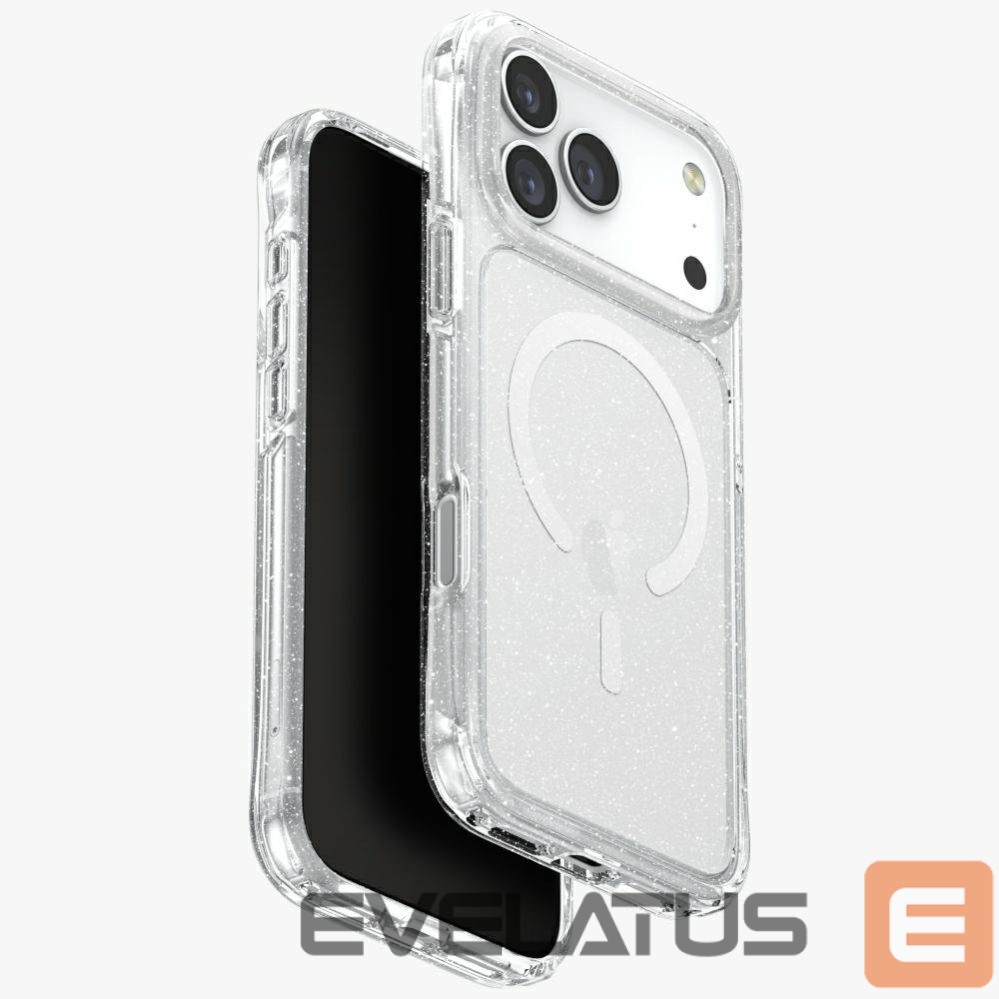 Kitos prekės UNIQ Uniq LifePro Xtreme Magclick Charging Case for iPhone 17 Pro Max - Clear-Glitter