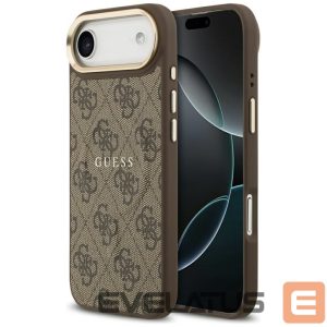 Kitos prekės Guess  Guess 4G PU Classic Logo MagSafe Case for iPhone 17 Air - Brown 
