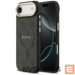 Kitos prekės Guess  Guess 4G PU Classic Logo MagSafe case for iPhone 17 Air - black 