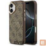 Kitos prekės Guess  Guess 4G PU Classic Logo MagSafe Case for iPhone 17 - Brown 