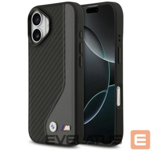 Kitos prekės BMW  BMW M Carbon Logo MagSafe Case for iPhone 17 - Black and Gray 