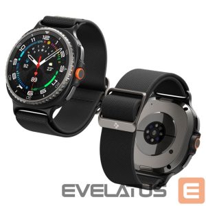 Kitos prekės Spigen  Spigen Fit Lite Strap for Samsung Galaxy Watch 40/44/46 mm - Black 