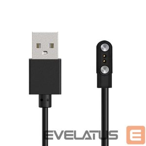 Kitos prekės Hurtel  HUL-01 Magnetic Charger 2-pin 2.8mm for 60cm Smartwatches – Black 