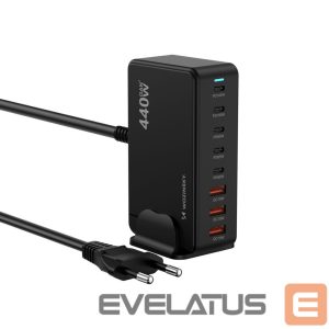Kitos prekės Wozinsky  Wozinsky 240W GaN QC3 Charging Station - Black 