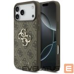 Kitos prekės Guess  Guess 4G Big Logo Case for iPhone 17 Pro Max - Brown 