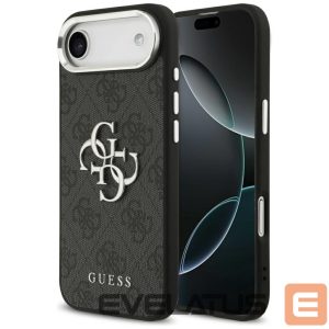 Kitos prekės Guess  Guess 4G Big 4G Classic Logo case for iPhone 17 Air - black 