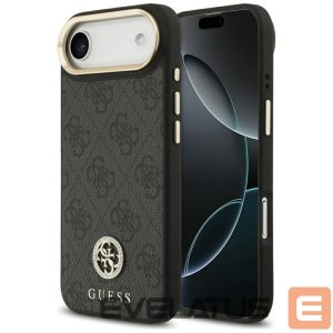 Kitos prekės Guess  Guess 4G Strass Logo MagSafe case for iPhone Air - black 