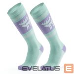 Kitos prekės Rockbros  Qunature 037202 ski socks size 43-48 (L/XL) - purple-green 