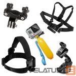 Fotoaparato priedas Hurtel  9 in 1 Accessories Set for GoPro HERO 4 3 3+ 2 1 