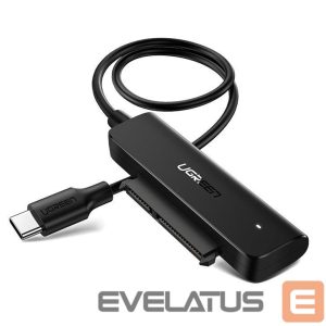 Adapteriai Ugreen  Ugreen adapter HDD SSD 2.5'' SATA III 3.0 - USB Type C 3.2 Gen 1 (SuperSpeed ​​USB 5 Gbps) black (70610 CM321) 