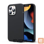 Nugarėlės dėklai Ugreen  Ugreen Protective Silicone Case rubber flexible silicone case cover for iPhone 13 Pro Max black 