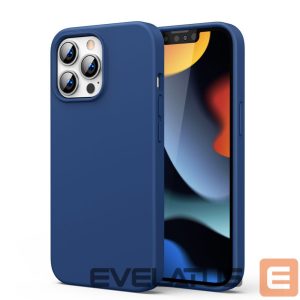 Nugarėlės dėklai Ugreen  Ugreen Protective Silicone Case rubber flexible silicone case cover for iPhone 13 Pro Max blue 