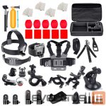 Kitas telefono priedas Hurtel  Set of universal accessories 63 in 1 for GoPro, DJI, Insta360, SJCam, Eken sports cameras (GoPro 63 in 1 set) 