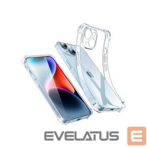 Nugarėlės dėklai Ugreen  Ugreen Gel Bright Cushion Protective Case for iPhone 14 Plus Transparent (LP602) 