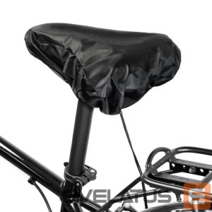 Dviračio priedas Hurtel  Waterproof saddle cover - black 