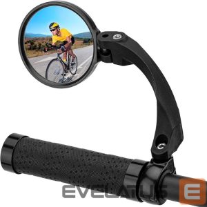 Dviračio priedas Rockbros  Rockbros 26210001003 rear-view left bicycle mirror - black 