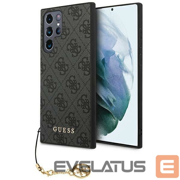 Kitas telefono priedas Guess Guess 4G Charms Collection case for Samsung Galaxy S24 Ultra - black