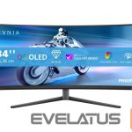 Monitoriai Philips  34M2C6500/00 QD OLED Gaming Monitor 34" 3440x1440/21:9/0.03ms/HDMI DisplayPort USB Headphone Out 