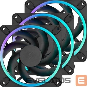 Aušintuvai Fractal Design  | Computer Fan, 3-pack | Momentum 12 RGB 