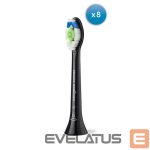 Dantų šepetėlis Philips  Replacement brush heads | HX6068/88 Sonicare Optimal White | Heads | For adults | Number of brush heads included 8 | Black 