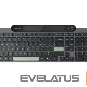Kompiuterio klaviatūra Lenovo  Self-Charging Bluetooth Keyboard-US Euro | Keyboard | Bluetooth | US Euro | Black 