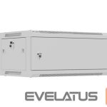 Kitos prekės Lanberg  Wall mounted installation cabinet 19" 4U 600X450 | WF01-6404-00S | Gray 