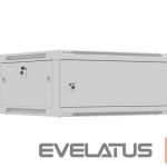 Kitos prekės Lanberg  Wall mounted installation cabinet 19" 4U 600X600 | WF01-6604-00S | Grey 