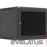 Kitos prekės Lanberg  Wall mounted installation cabinet 19" 9U 600X600 | WF01-6609-23B | Black 