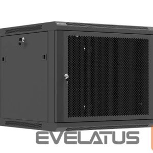 Kitos prekės Lanberg  Wall mounted installation cabinet 19" 9U 600X600 | WF01-6609-23B | Black 