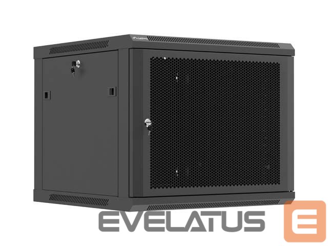 Kitos prekės Lanberg Wall mounted installation cabinet 19" 9U 600X600 | WF01-6609-23B | Black
