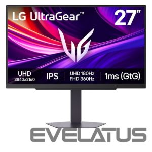Monitoriai LG  27G810A-B | 27 " | IPS | UHD | 16:9 | 180 Hz | 1 ms | 3840 x 2160 pixels | 400 cd/m² | HDMI ports quantity 2 